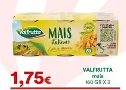 Supermercati Pasquale Prisco Valfrutta mais offerta