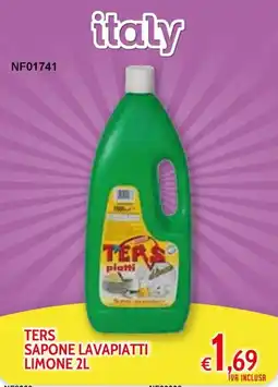Italy Cash and Carry TERS sapone lavapiatti limone offerta