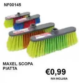 Italy Cash and Carry Maxel scopa piatta offerta