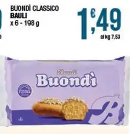 Sidis Buondì classico offerta