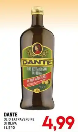 Gran Risparmio Dante olio extravergine di oliva offerta
