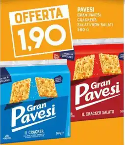 Gran Risparmio Gran Pavesi il cracker offerta