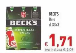 Cash & Carry Grossy Beck's Original Pils offerta