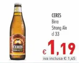 Cash & Carry Grossy Ceres birra strong ale offerta