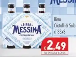 Cash & Carry Grossy Birra Messina Cristalli di Sale offerta