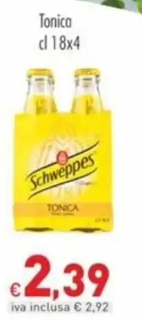 Cash & Carry Grossy Tonica Schweppes offerta