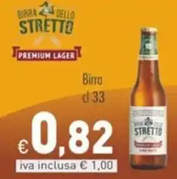 Cash & Carry Grossy Birra dello Stretto Premium Lager offerta