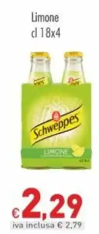 Cash & Carry Grossy Schweppes Limone offerta