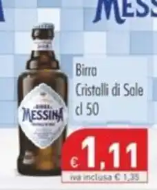 Cash & Carry Grossy Birra Cristalli di Sale d 50 offerta