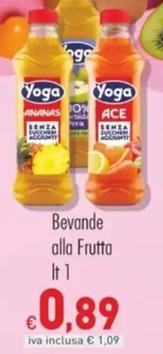 Cash & Carry Grossy Yoga Bevande alla Frutta offerta