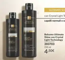 Avon Balsamo Ultimate Shine con Crystal Light Technology offerta