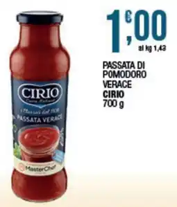 Sidis Passata verace Cirio offerta