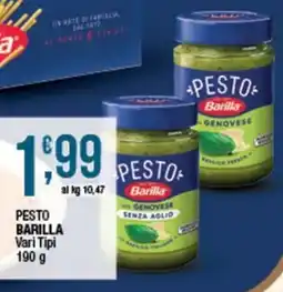 Sidis Pesto Barilla offerta