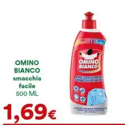Supermercati Pasquale Prisco Omino bianco smacchia facile offerta