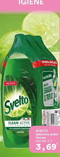 Supermercati Pasquale Prisco Svelto detersivo piatti limone offerta