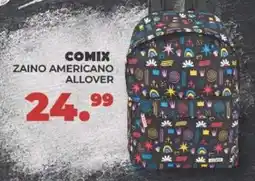 Amashop Comix zaino americano allover offerta