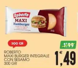 SpesAmica Roberto Maxi Burger Integrale con Sesamo offerta