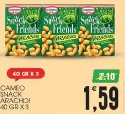 SpesAmica Cameo snack arachidi offerta