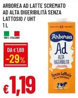 IperFamila Arborea ad latte scremato offerta