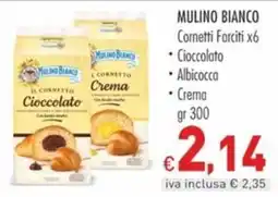 Cash & Carry Grossy Mulino Bianco Cornetti Farciti offerta