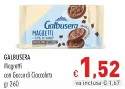 Cash & Carry Grossy Galbusera Magretti con Gocce di Cioccolato offerta