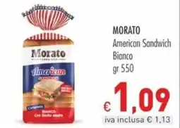 Cash & Carry Grossy Morato American Sandwich Bianco offerta
