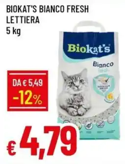 IperFamila Biokat's Bianco Fresh Lettiera offerta