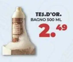 Amashop Tes.d'or bagno offerta