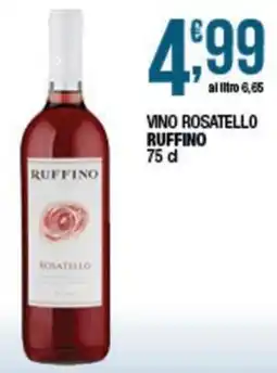 Sidis Vino Rosatello Ruffino offerta