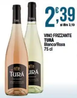 Sidis Vino frizzante Turá Bianco/Rosa offerta
