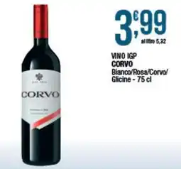 Sidis Vino IGP Corvo offerta