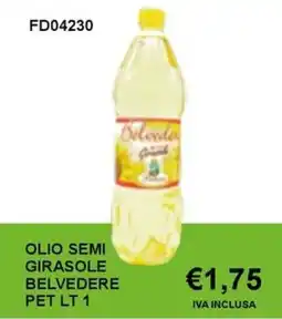 Italy Cash and Carry Olio semi girasole Belvedere offerta