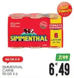 SpesAmica Simmenthal carne offerta