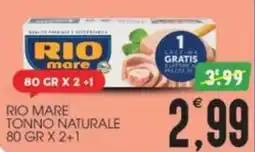 SpesAmica Rio mare tonno naturale offerta