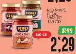 SpesAmica Rio mare Pesto al Tonno offerta
