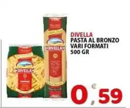 Il Centro Superstore Divella pasta al bronzo offerta