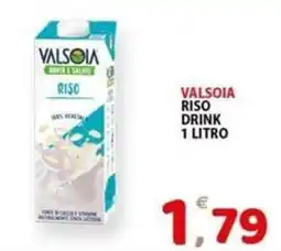Il Centro Superstore Valsòia riso drink offerta