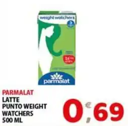 Mio Market Parmalat Latte Punto Weight Watchers offerta