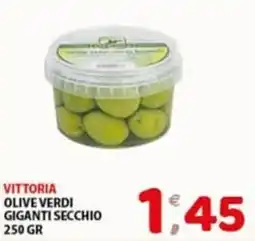 Mio Market Vittoria olive verdi giganti secchio offerta