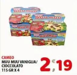 Mio Market Cameo muu muu vaniglia cioccolato offerta