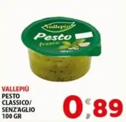 Mio Market Vallepiù Pesto classico offerta