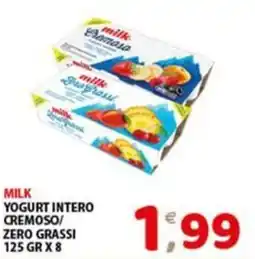 Mio Market Milk yogurt intero cremoso offerta