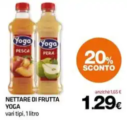 Superconti Nettare di frutta Yoga offerta