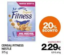 Superconti Cereali Fitness Nestlé offerta