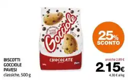 Superconti Biscotti Gocciola Pavesi classiche offerta