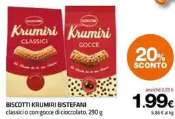 Superconti Biscotti Krumiri Bistefani offerta