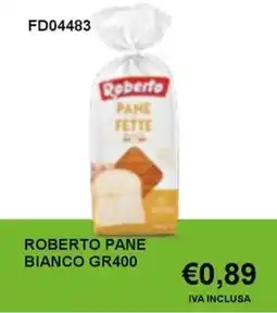 Italy Cash and Carry Roberto pane bianco offerta
