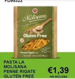 Italy Cash and Carry Pasta La Molisana Penne Rigate Gluten Free offerta