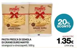 Superconti Pasta fresca di semola di grano duro Maffei offerta