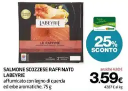 Superconti Salmone scozzese raffinato Labeyrie offerta